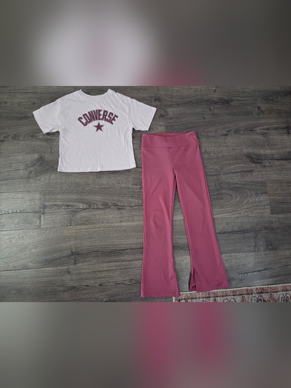 Converse Girls 2pc Outfit Size M 10/12